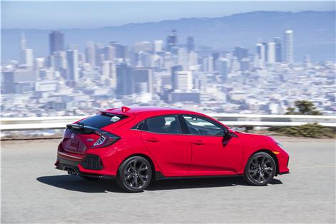 Honda Civic à hayon 2018: toujours la meilleure valeur à Lachenaie, Québec